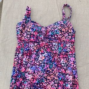 Motherhood maternity tankini swim suit